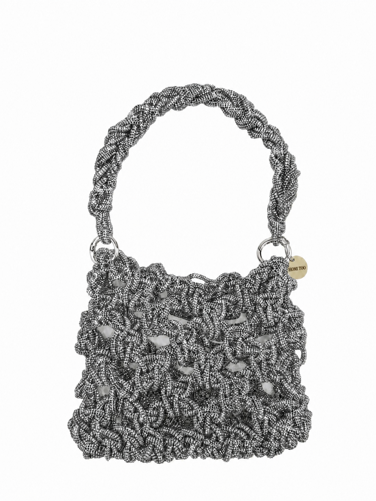 SILVER DIAMOND BAG