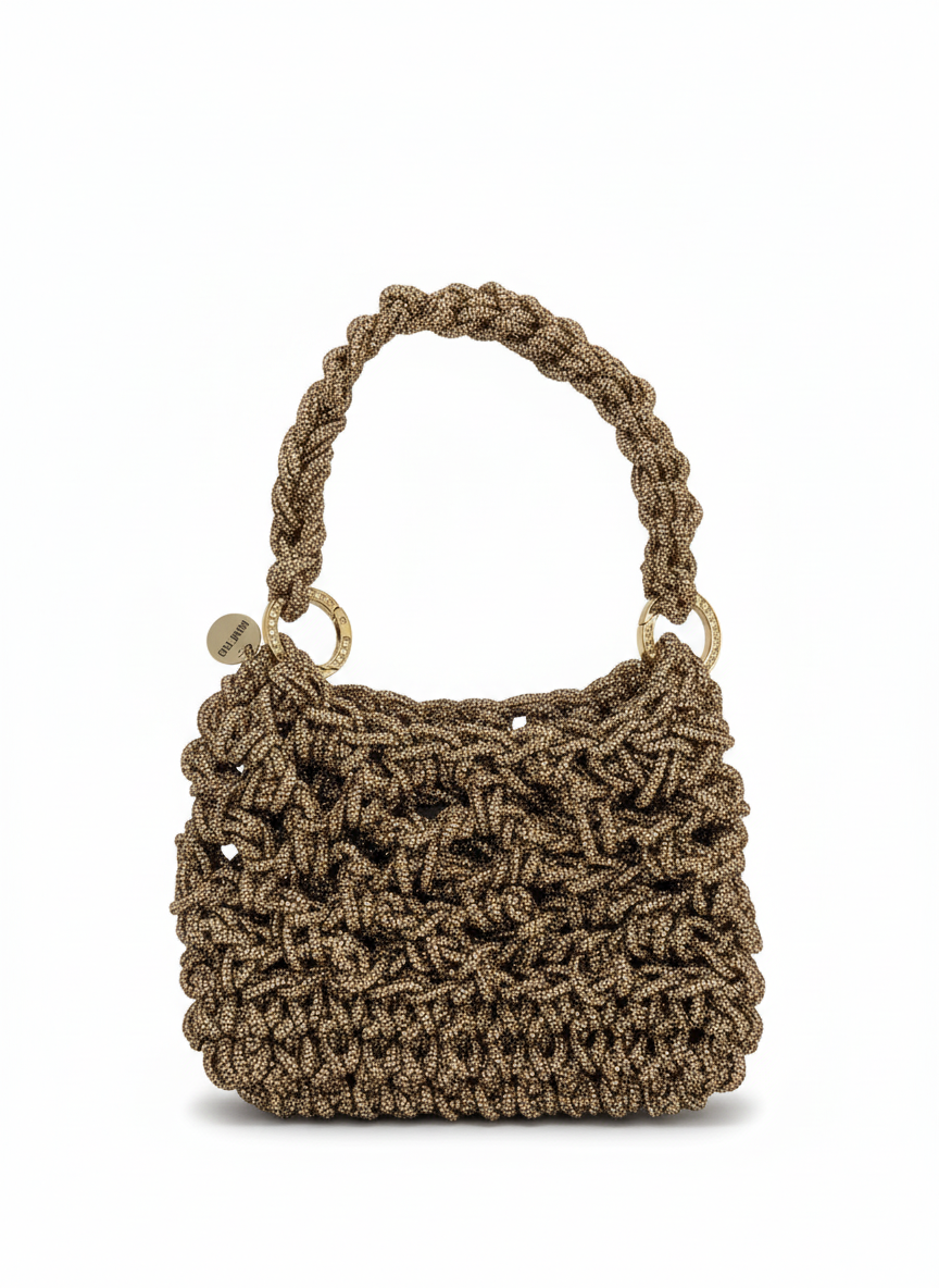 CHAMPAGNE DIAMOND BAG