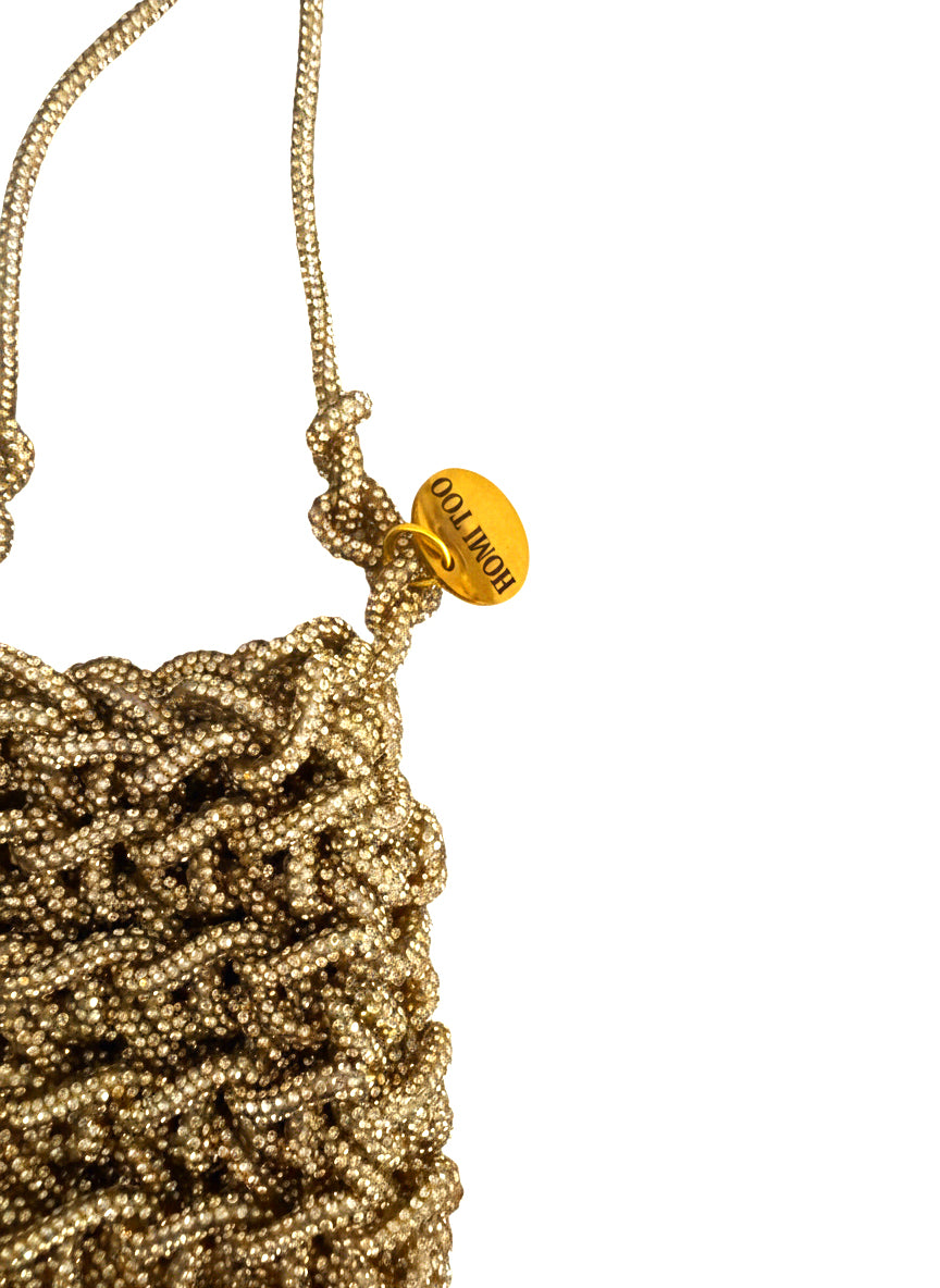 GOLD DIAMOND BAG