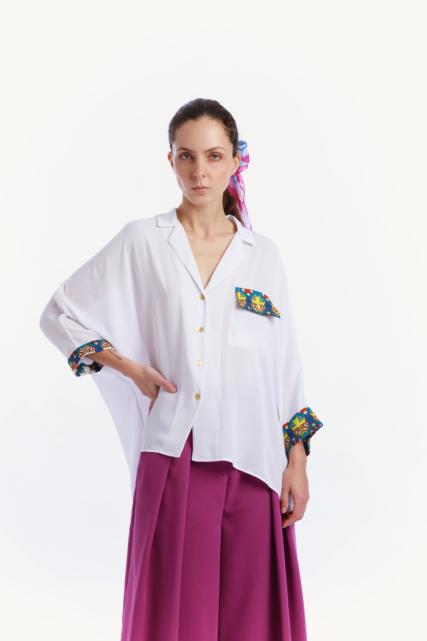 BLOUSE "MAIOLICHE"