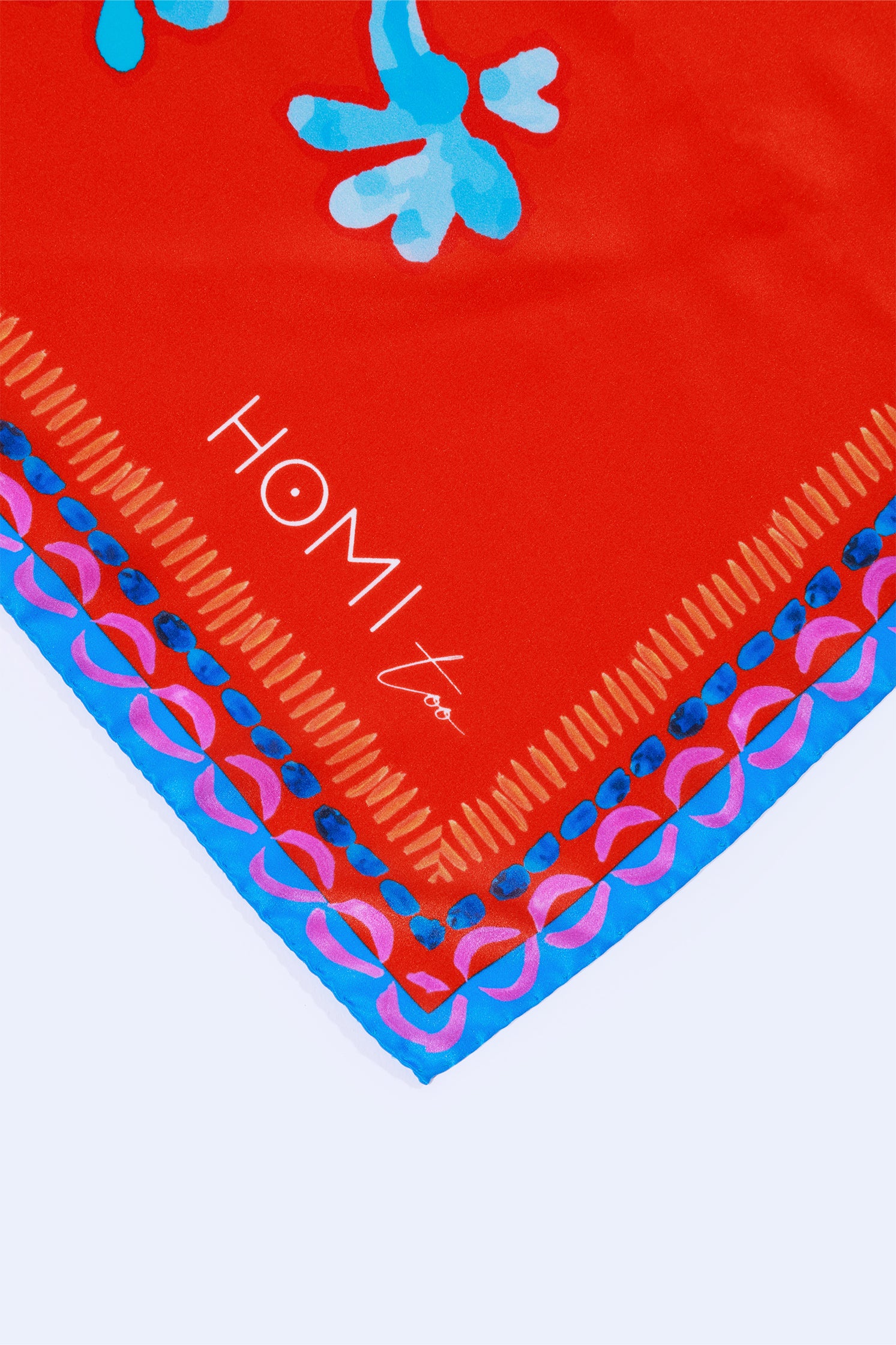 FOULARD "VASO" 45X45 CM 100%SILK