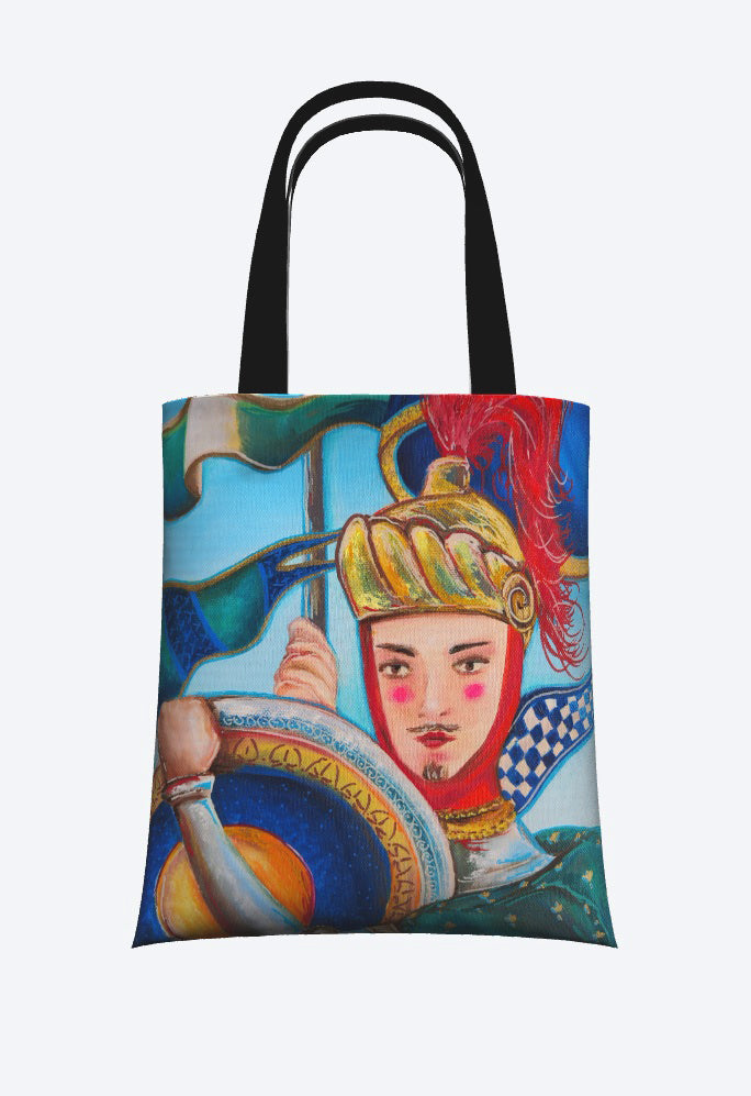 SHOPPER BAG "PUPO SICILIANO" 39X45CM