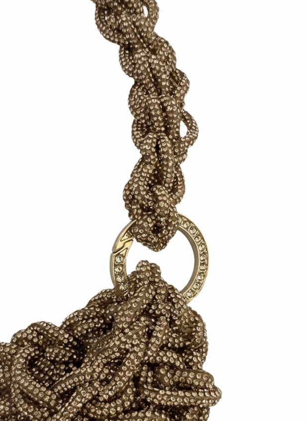 CHAMPAGNE DIAMOND BAG