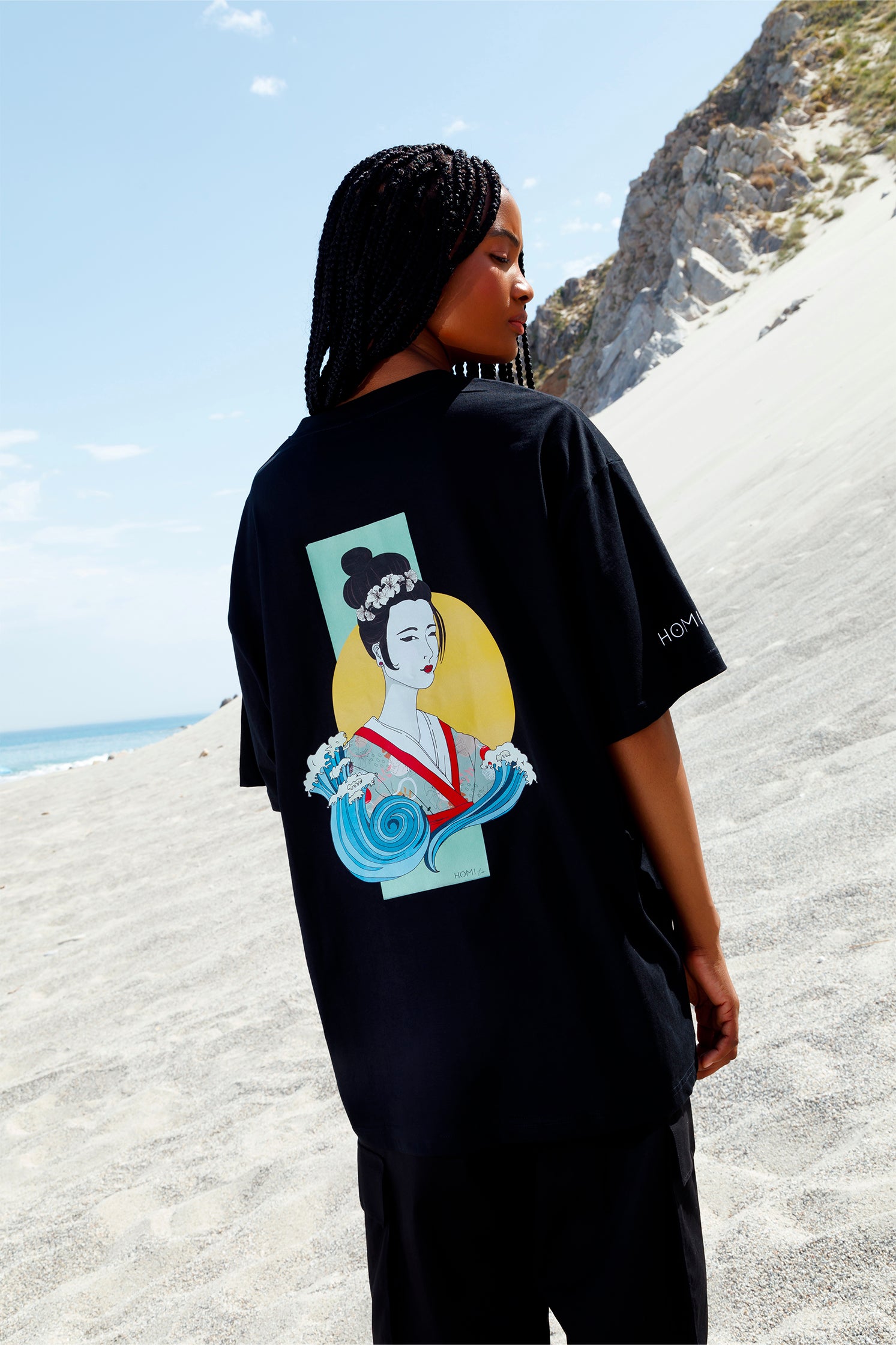 T-SHIRT OVERSIZE "GEISHA"