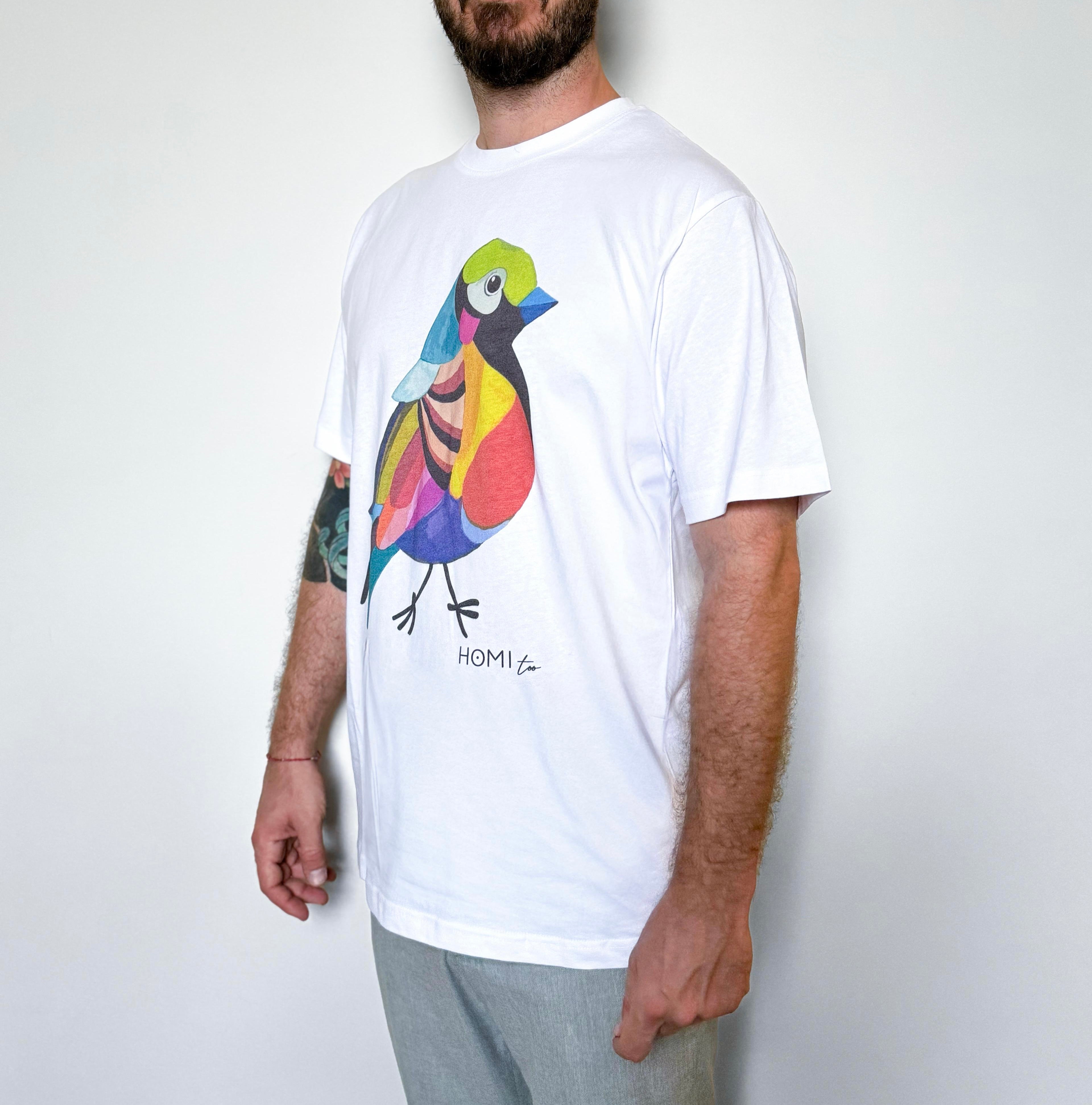 T-SHIRT OVERSIZE "UCCELLO"