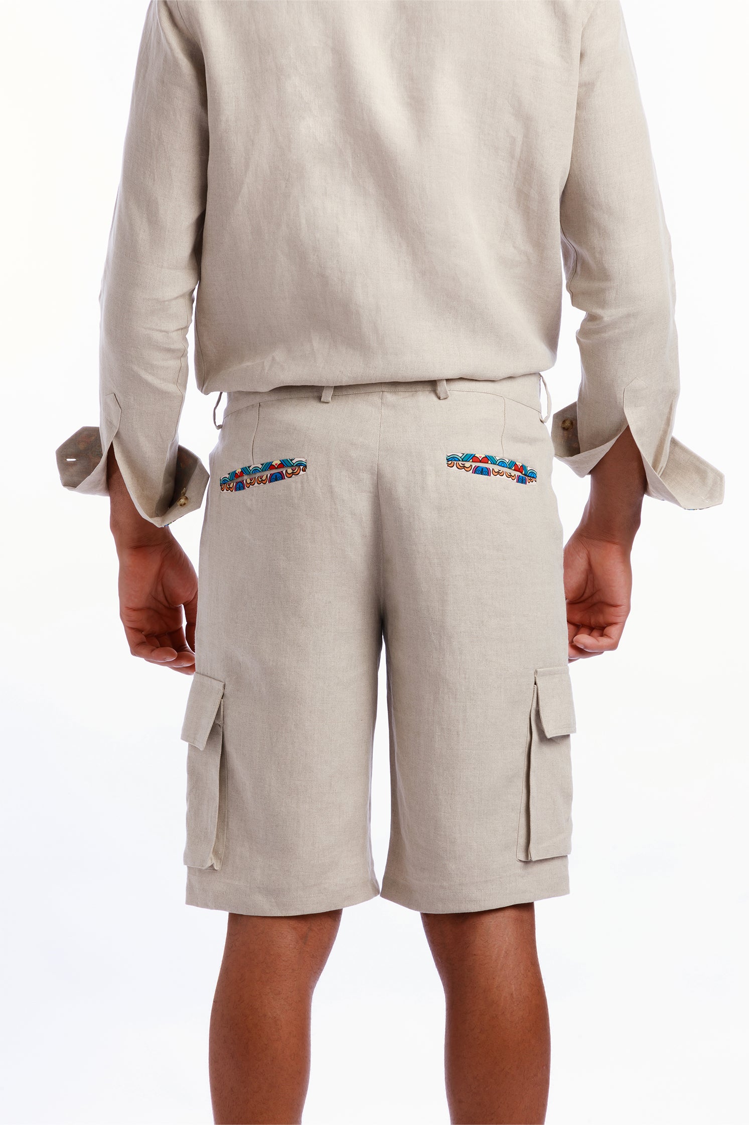 BERMUDA SHORTS "NATURAL"