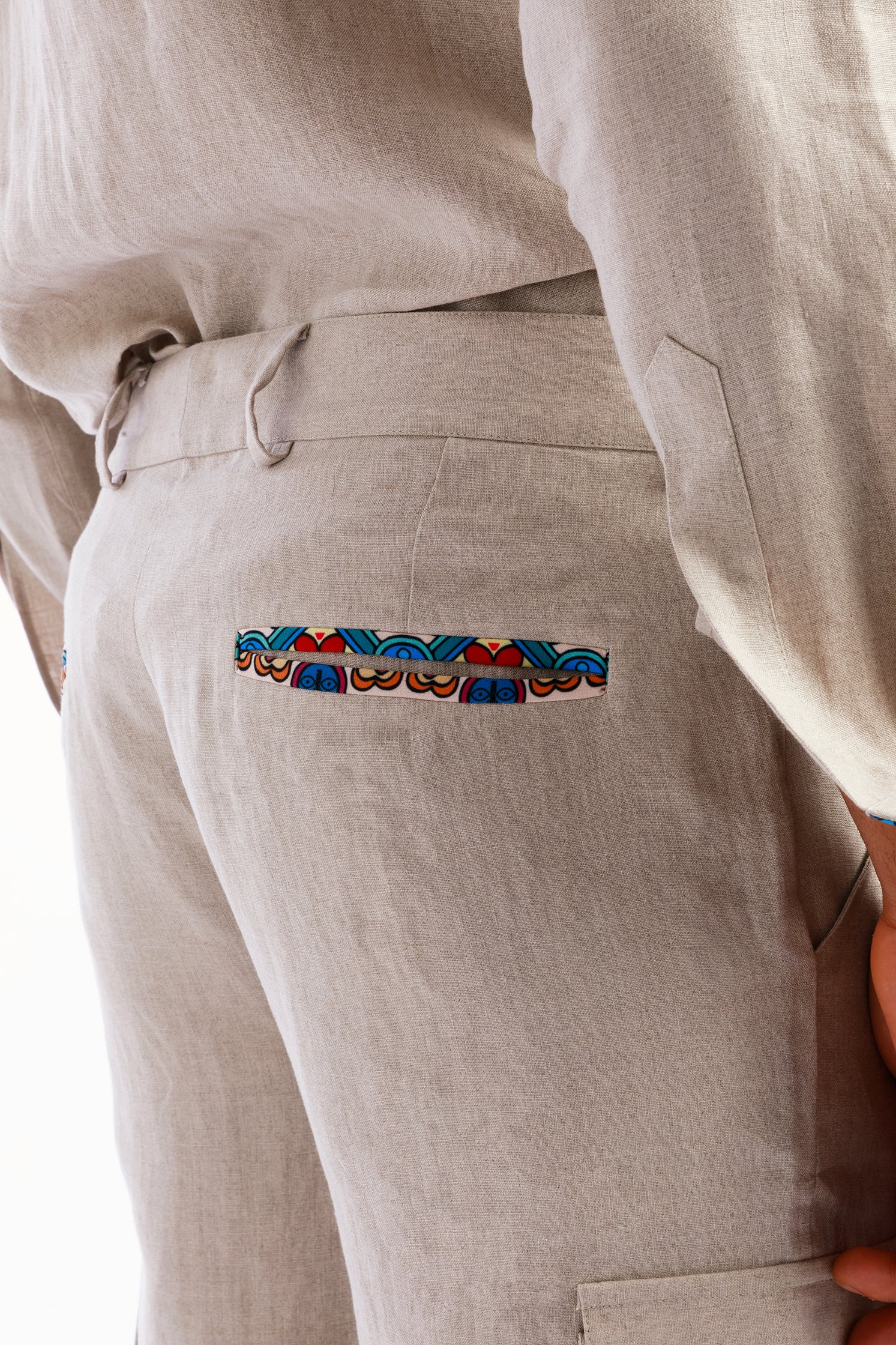 BERMUDA SHORTS "NATURAL"