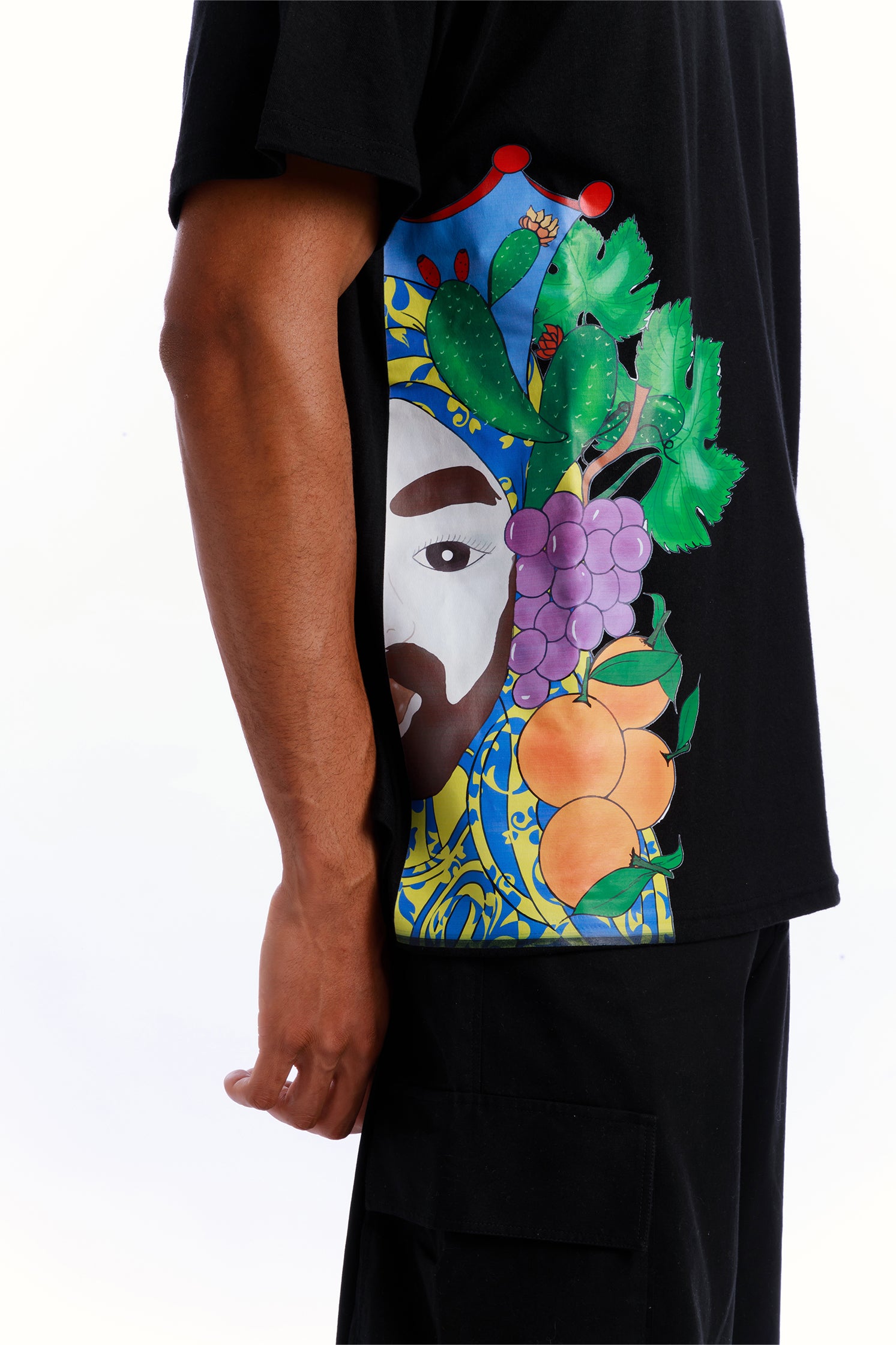 T-SHIRT OVERSIZE UNISEX "TESTA DI MORO"