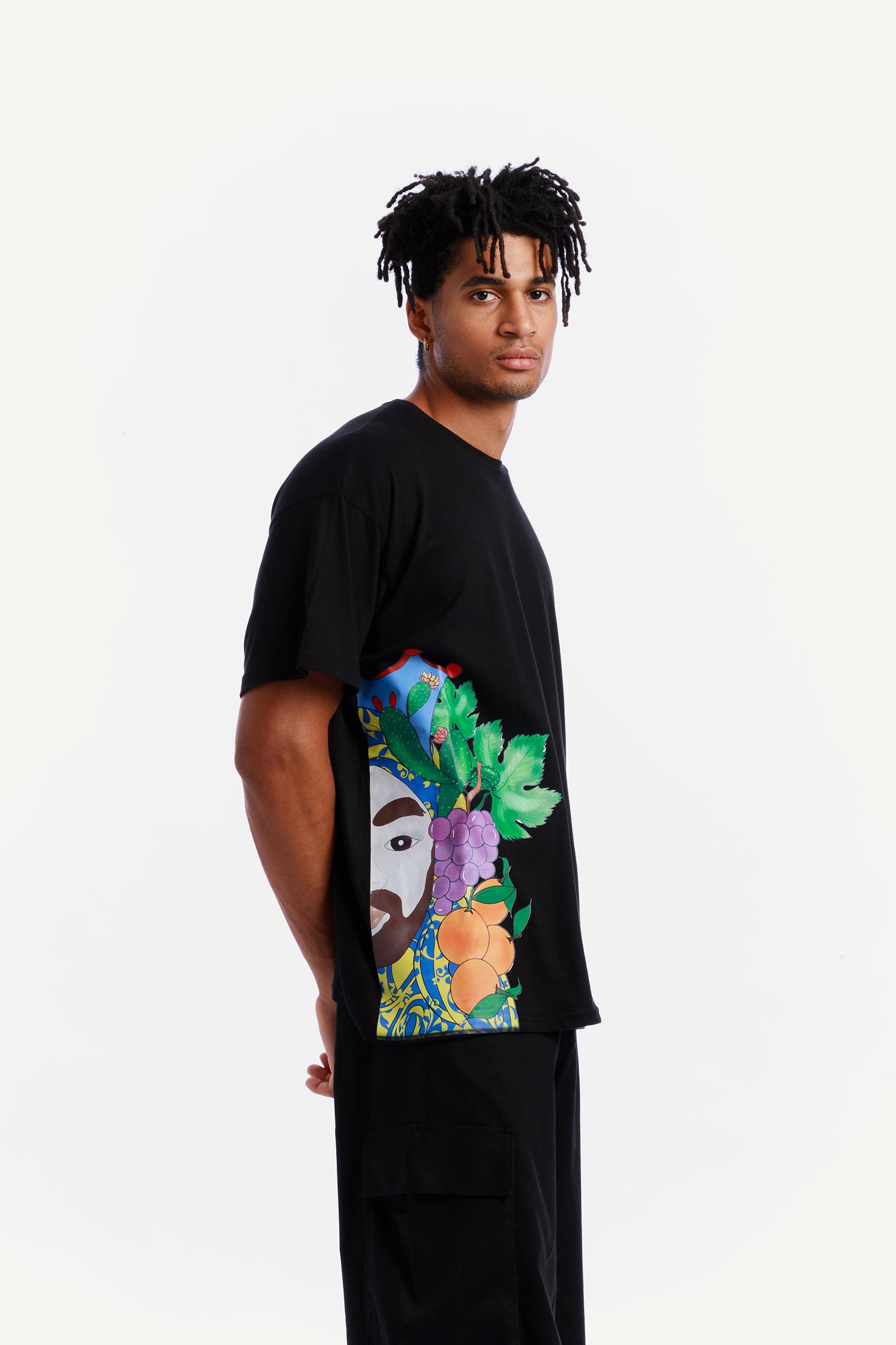 T-SHIRT OVERSIZE UNISEX "TESTA DI MORO"